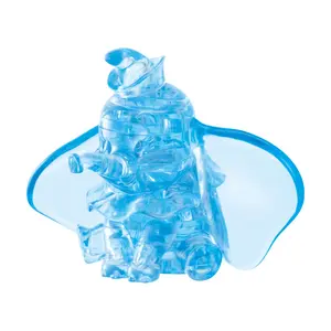 3D Crystal Puzzle - Disney Dumbo (Blue): 40 Pcs