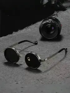 Adjustable Sunglasses Men Nd Filter Glasses ND9 Speed Dimming Sun Glasses Round Polarized Fishing Driving Eyewear Trendy Styling Sunglasses