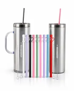 Reusable Rubber Jelly Straws