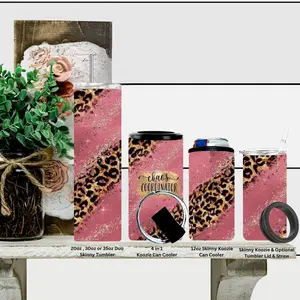 Chaos Coordinator Skinny or 4 in 1 Koozie or  20oz 30oz or 35oz Skinny Tumbler