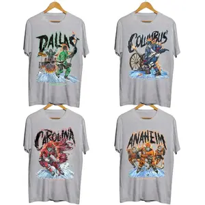 Skeleton Hockey Sport Grey T-shirts - DEAD THREADS ORIGINAL RO