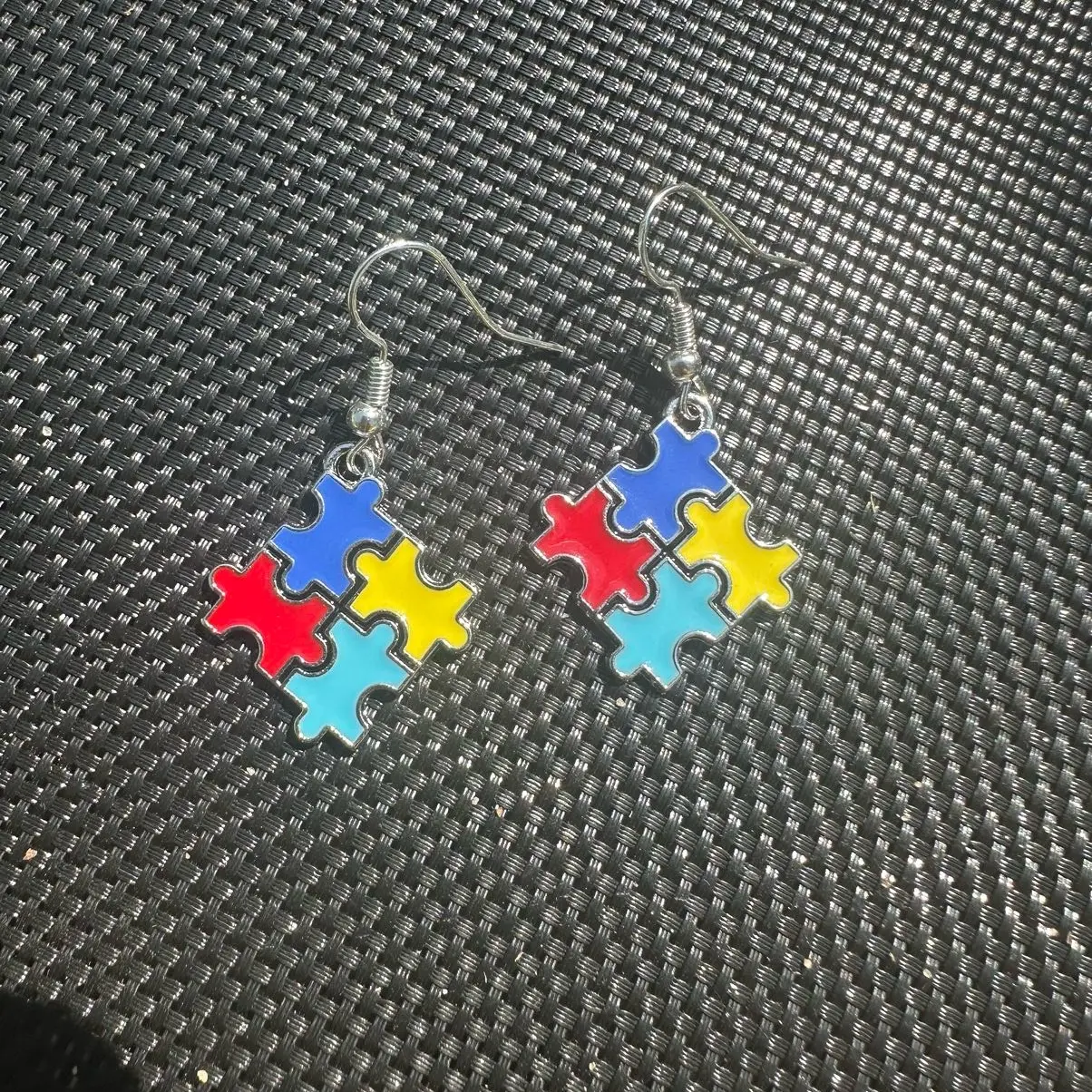 Puzzle earrings