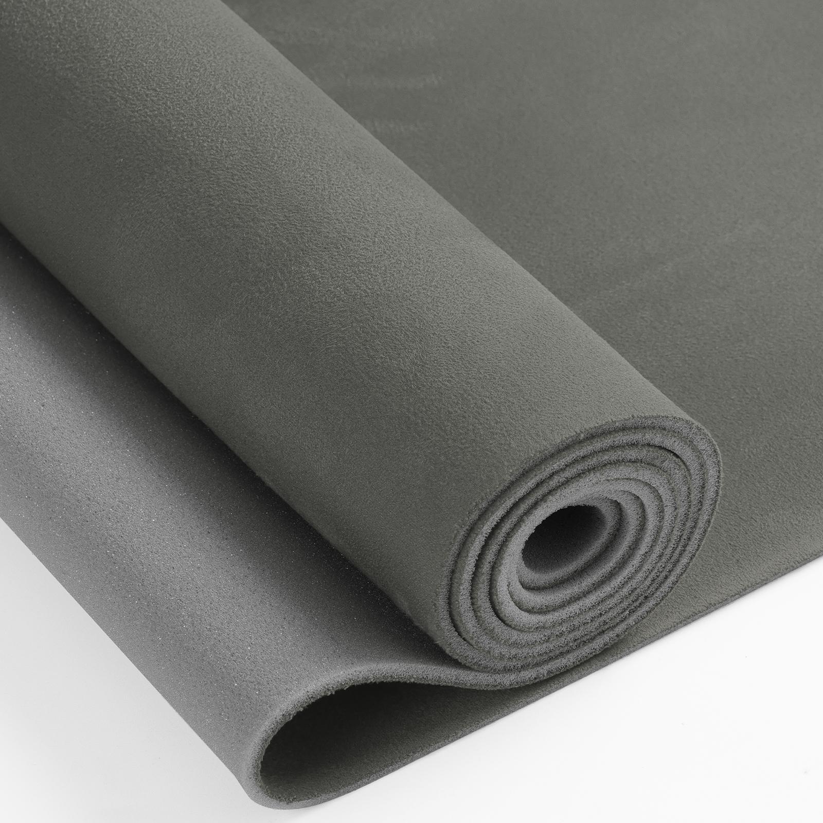 Suede Headliner 3mm Foam Fabric By Yard Ceiling with Backing Synthetic Upholstery Auto Car Roof Door Panels Liner Repair Replacement Boat Interior Refurbishment Renovation Trunk Dashboard  Durable Material