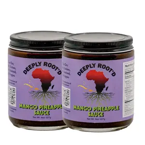 Mango Pineapple Sauce | Pack of 2 | 8 oz | Deeply Root'd