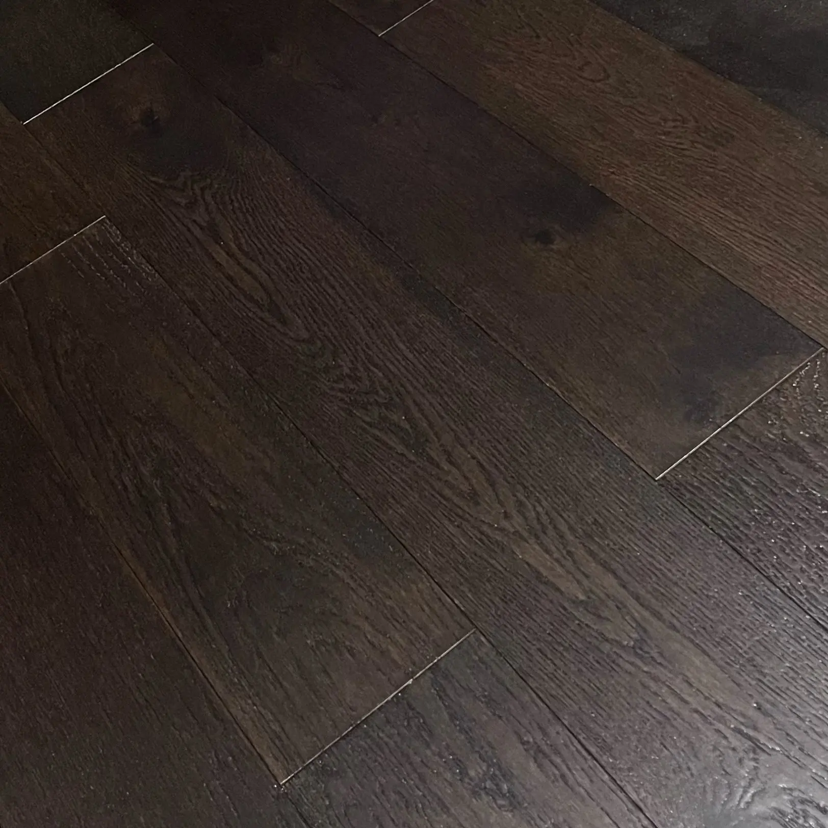Caramel Oak Wire Brushed 3/8 in. T x 6.5 in. W Engineered Hardwood Flooring (31.97 sq. ft./case)
