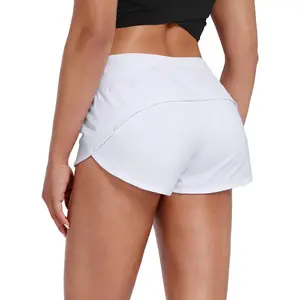 Focus Running Shorts Women, Low Waisted Athletic Shorts Lined Workout Shorts with Zipper Pocket 2.5" gym  apparel Tennis Dress with Shorts and Tie Front running  outfit athletic short parke  shorts cardio  outfits