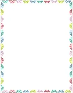 CHART: BLANK RAINBOW DOODLES