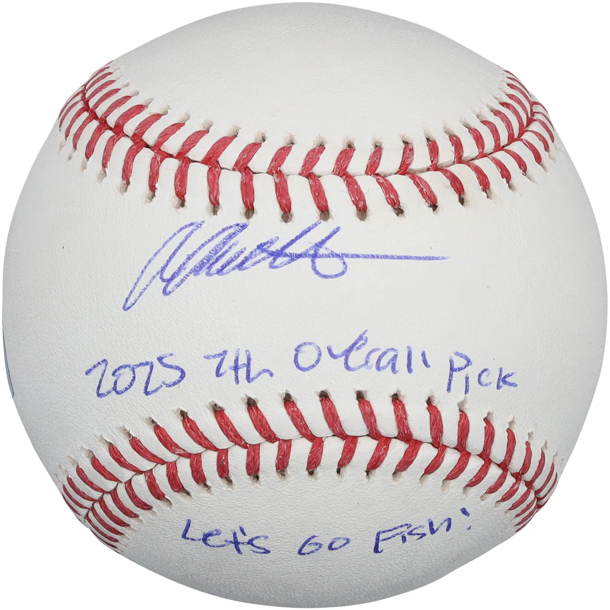Aiva Arquette Miami Marlins Autographed Baseball with Multiple Inscriptions - Limited Edition of 10 - Fanatics Authentic Certified