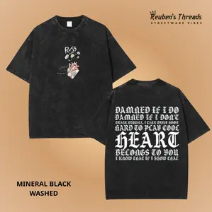 Russ Graphic Concert Tee 2025, Into The Wild Tour Shirt, Wash & Regular Fit, Fan Merch Unisex Cotton