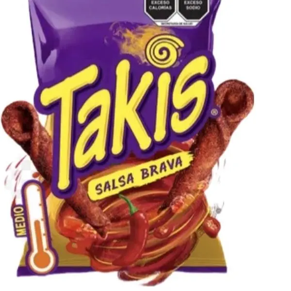 Takis Salsa Brava Spicy Corn Snacks, 56g Bag
