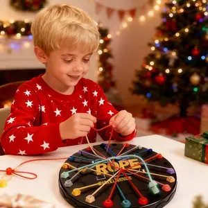 Untangling Board Game Rope Untangling Battle Challenge Board Game Toy for Children Designed to Enhance Logical Thinking And Focus Perfect for Parent-Child Activities Educational Toy for Kids funny  board  games gift