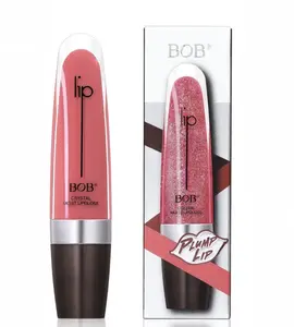 【Mother's Day Gift】BOB Glossy Camo Lip Glaze - High Shine, Hydrating, Non-Sticky, Dewy Mirror Finish, Plumping Shimmer, Blush Pink Lip Makeup, All Skin Types Single Item Glaze
