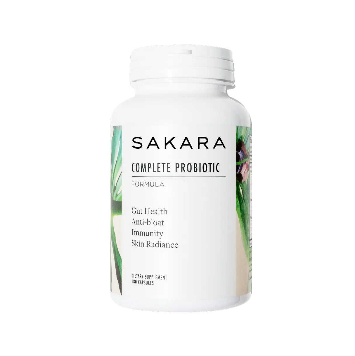 Sakara Complete Probiotic Formula | Daily Probiotic + Prebiotic & Enzymes for Gut Health, Digestion & Microbiome Support