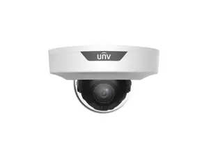 Uniview IPC354SB-ADNF28K-I0 4MP Smart IR WDR 3D-DNR Network Ultra 265 PoE Dome Camera with 2.8mm Lens - Metal/Plastic