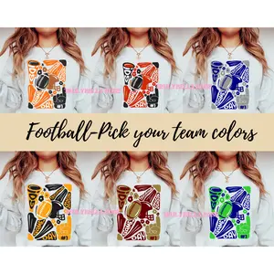 Football game day sweatshirt, PICK YOUR TEAM COLORS