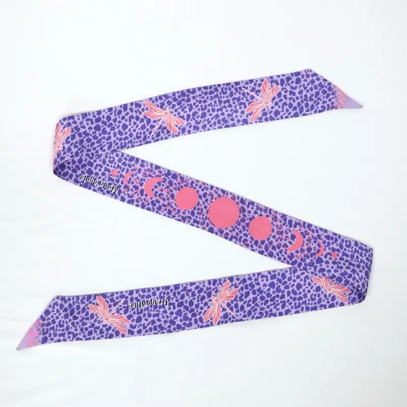 Moon Cycle - Silk Twill Scarf