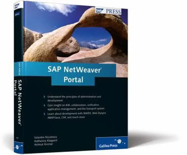 USED-SAP NetWeaver Portal by Valentin Nicolescu (Hardcover)
