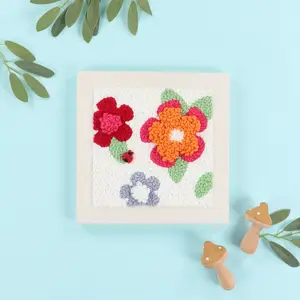 Kimberbell Punch Needle Embroidery Kit - Petal Pop!