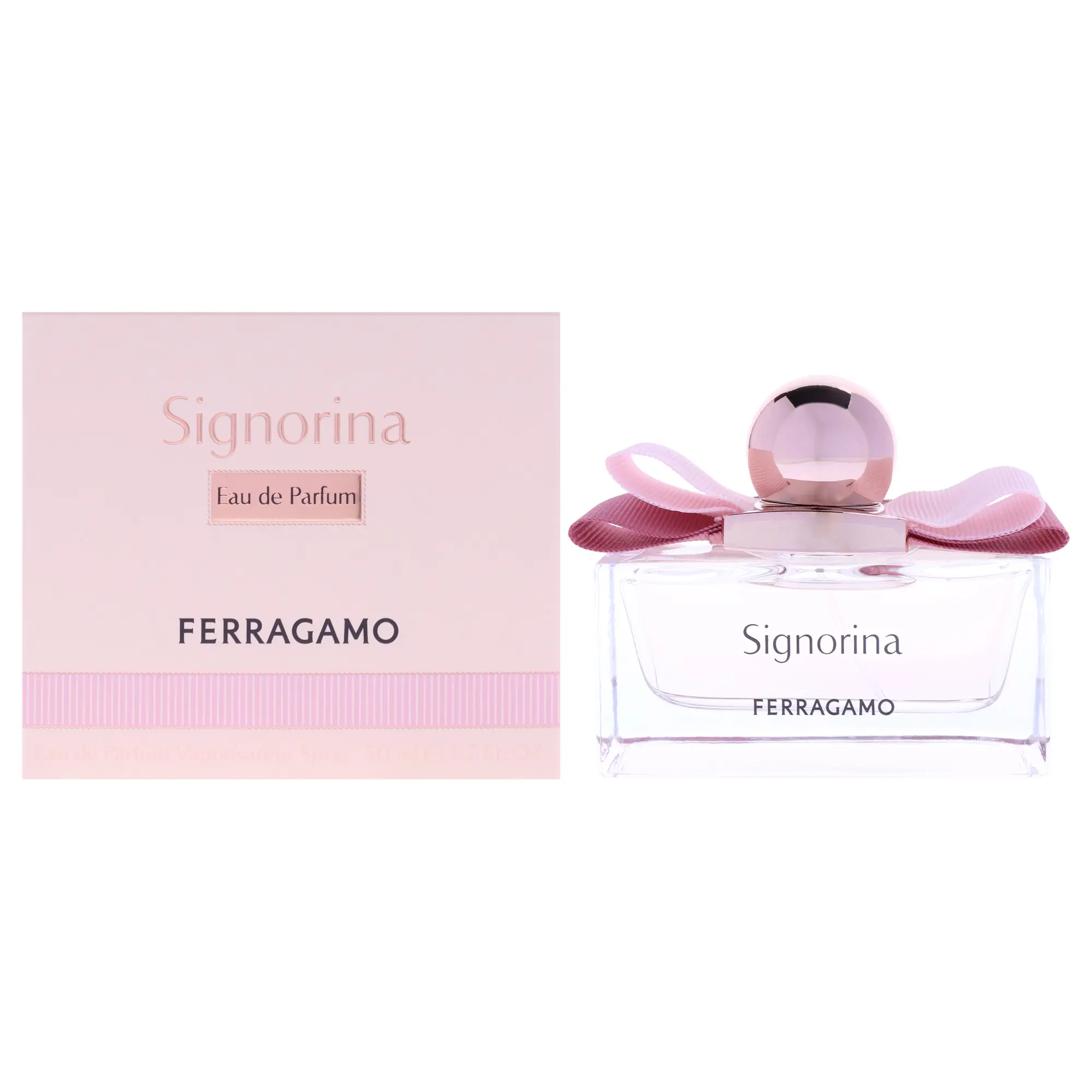 Signorina by Salvatore Ferragamo Women's EDP Spray, 1.7 oz (1 to 1.9 fl oz), with Box, Delightful Gift Option