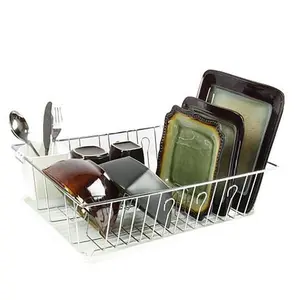 MegaChef Mega Chef White Dish Rack MegaChef Mega Chef White Dish Rack