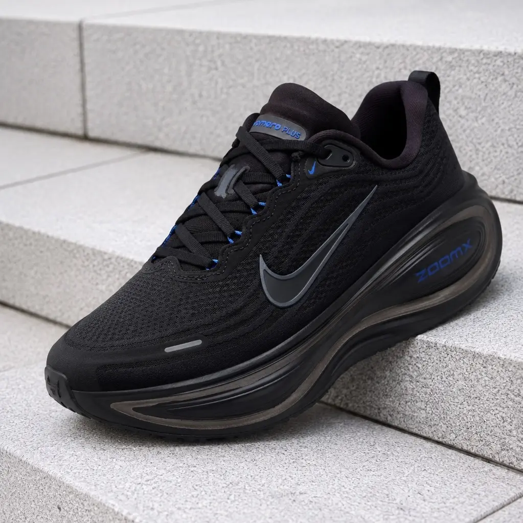 Nike Vomero Plus Black Game Royal HV8150-013 Men's Fashion Sneaker New