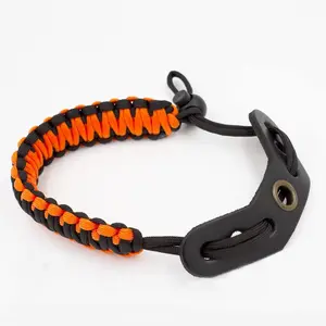 Bow Wrist Sling, 550 Paracord Strap Comfortable on Hand, Fit Compound Bow & Recurve