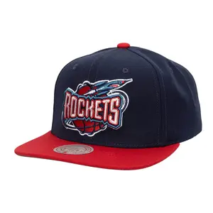 Mitchell & Ness Nvy/Red NBA Houston Rockets Team 2 Tone 2.0 HWC Snapback