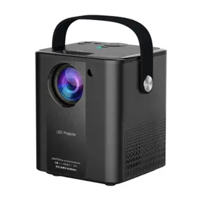 ED Home Small Mini Portable Projector, Mobile Phone with Screen Portable, Mini high-Definition Projector