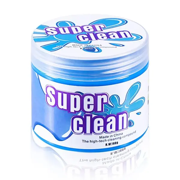 Car Cleaning Gel Car Cleaning Putty Car Putty Auto Detail Tools | Car Slime Cleaner Dust Cleaning Gel for Car Interior Cleaner Car Cleaning Supplies Cleaning Kit Car Accessories Blue