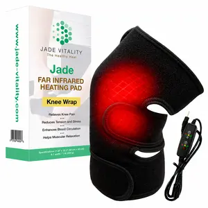 Jade Stone Heating Knee Wrap With Far Infrared and Negative Ions