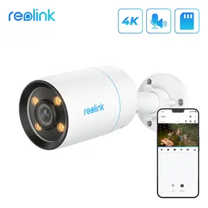 Reolink CX810 4K 8MP PoE Security Camera Spotlight Color Night Vision,Person/Vehicle/Animal Detection 2-Way Audio Digital Outdoor Cctv Video IP Camera