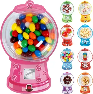 36 Pack Bubble Gum Machine Valentines Cards with Round Shaker Stickers Kids Valentine Gifts Exchange School Party Favors for Boys and Girls Valentine’s Day Cards for Kids Classroom