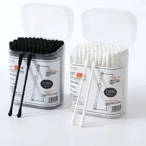 100-Pack Double-Ended Ear Pick Sticks | Disposable Soft Cotton Swabs for Ear Cleaning, Safe for Adults & Kids, Portable Daily Ear Care Tool – Earwax Removal