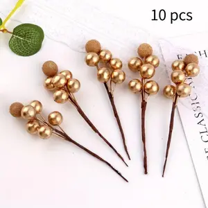10pcs Festival atmosphere decoration simulation foam fruit string Diy decoration high-level accessories.