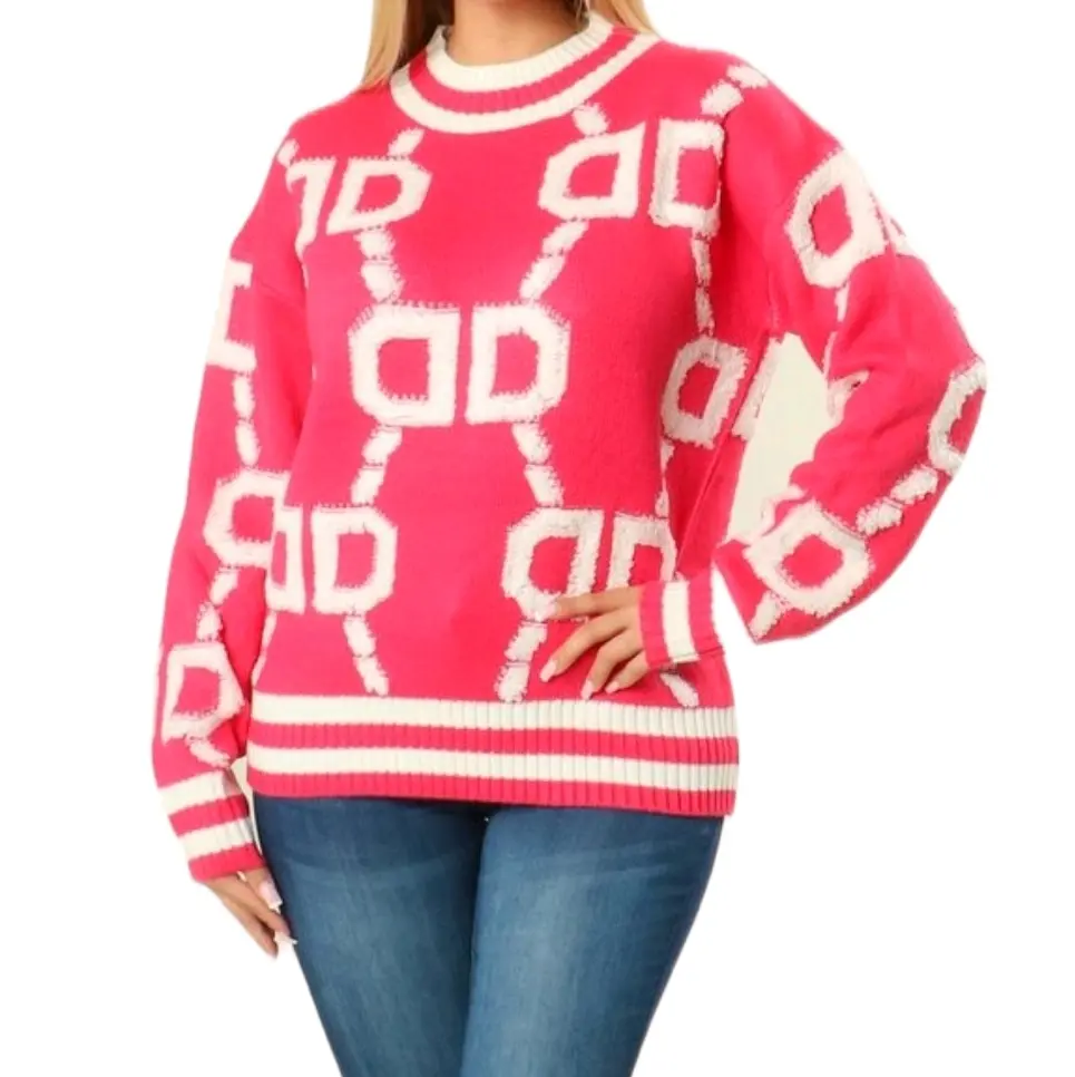 Fuschia Dream Girl Sweater