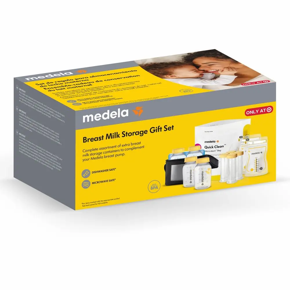 16pc Medela Breast Milk Storage Gift Set Containers & Bags