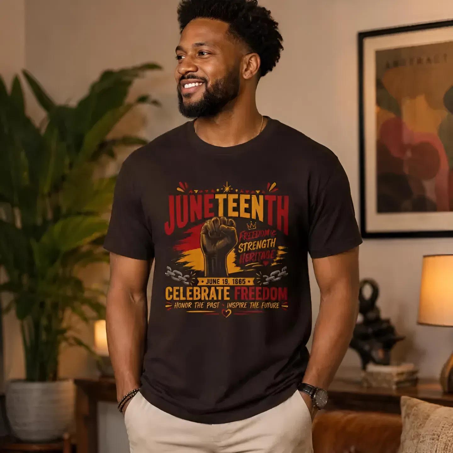 Juneteenth 2026 161 Years Freedom Unisex T-shirt, Black History African Pride Tee, Pan African Flag Fist Graphic Top, June 19th Heritage Gifts, Juneteenth Youth Shirt, patriotic tee, Youth Clothing, summer outfit, holiday outfit