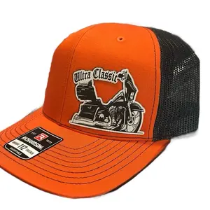 Ultra Classic Custom Patch Hat - Adjustable Snap-Back Style - Classic 112 to Flat Bill Flex Fit - Available in Multiple Colors & Designs - Unisex Baseball Cap