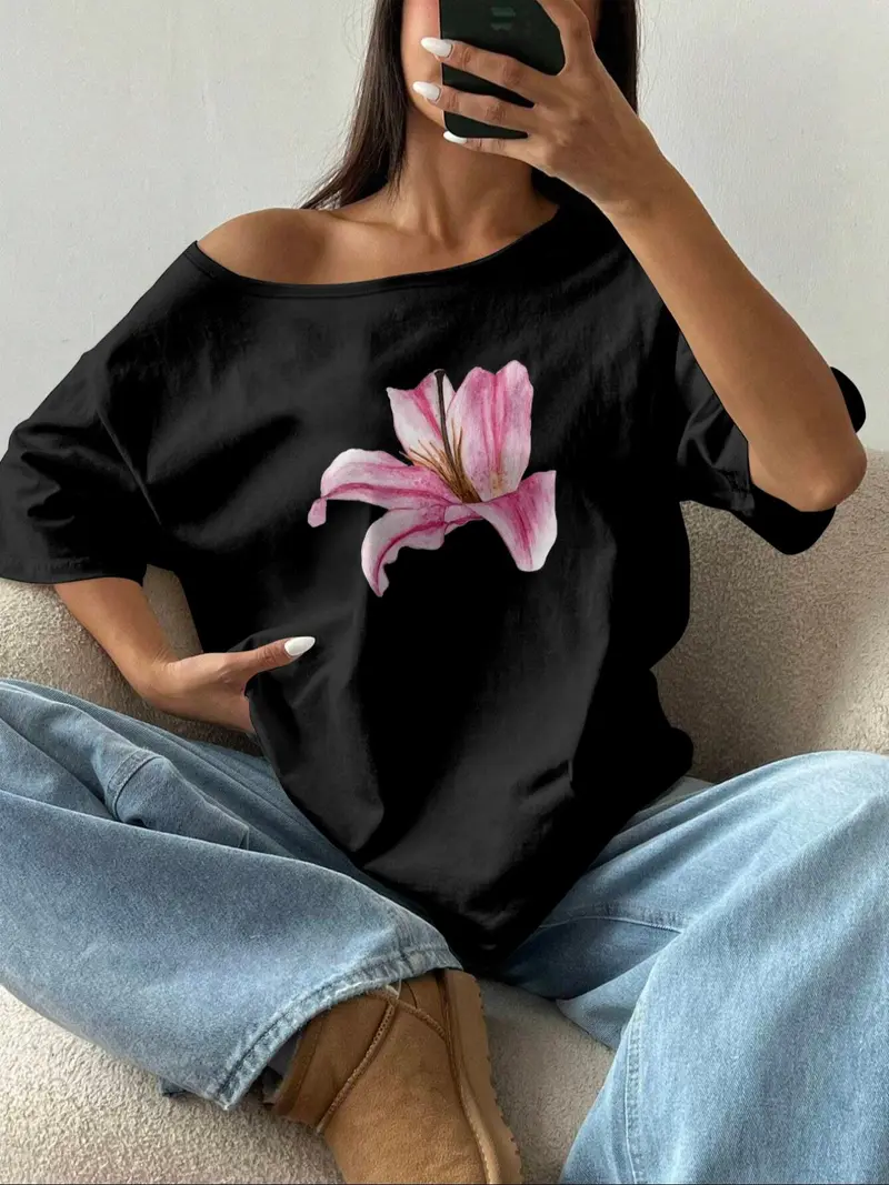 トップス Lilia flower tops AM1802 lily flower top - TikTok Shop