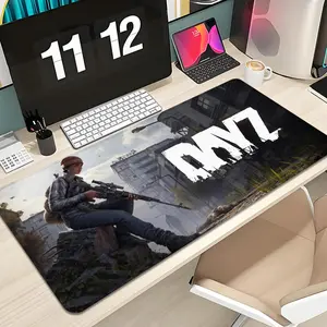 Game dayz Mouse Pad Design XXL 1000×500mm 900×400mm 800×400mm 600x300mm Large Gaming Mouse Pad - Extended, Thick, Non-Slip Rubber Base Desk Mat with Precision Stitched Edges - Washable Large Desk Pad Non Slip Mousepad
