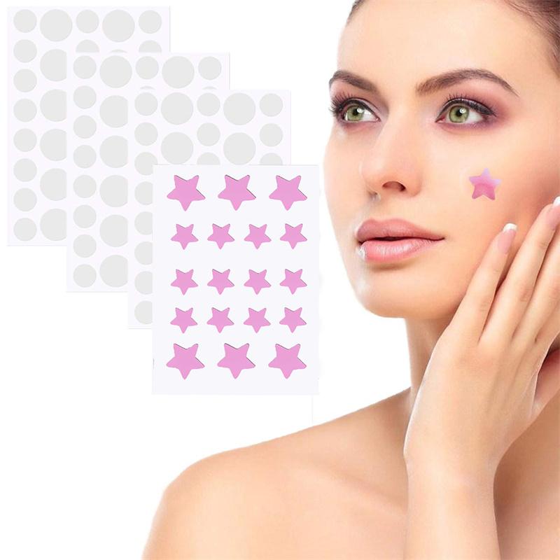 Crazylife Transparent Invisible, Pink Star Acne Patch Skin Repair pimple  patches acne  treatment Gentle Pack