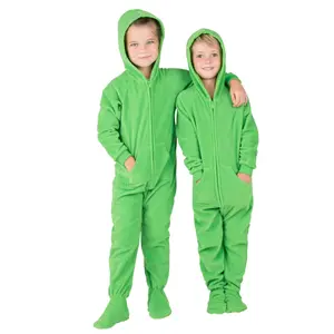 Emerald Green Toddler Hoodie Fleece Onesie