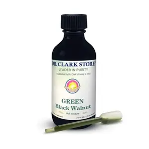 GREEN Black Walnut Hull Tincture (Extra Strength), 2 oz
