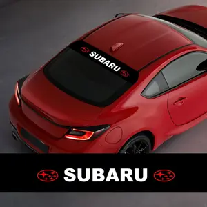 Car Windshield Decoration Sticker, Sunshade Window Decal, Car Decals, Subaru Car Accessories, Unique Exterior Patch, Automotive Styling