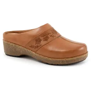 Softwalk Women's Leather Clogs- Aurora 3.0