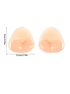 1. Silicone thickening breast pads for ladies, undergarment padding, ladies' underwear accessories, bra inserts, small breast enlargement, raising of breasts, gathering of breasts, suitable for bikinis and swimsuits