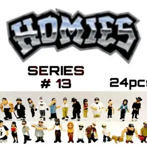 Homies Series 13 Complete Set-24x 1.75 inch Figures -DGA Official Collectibles