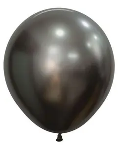 18" Sempertex Silk Midnight Grey Balloons 25ct #55597