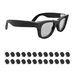 Low-Tack Restickable LED Blackout Stickers for Ray-Ban Meta & Oakley Meta Smart Glasses（Glasses are not included)