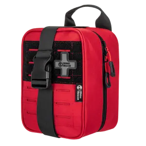 USWE-RHINO RESCUE PRO All-in-One First Aid Kit, Quick-Access Molle Pouch for Outdoor Activities, Hiking, Camping & Travel medical survival gear